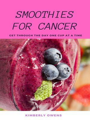 cover image of SMOOTHIES FOR CANCER